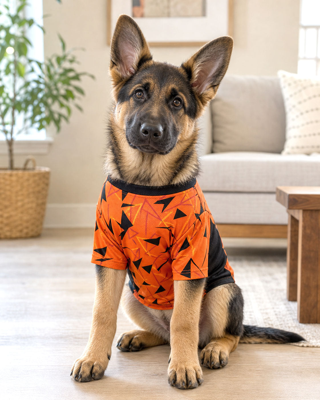 Sunrisers Hydrabark – Customised IPL Cricket Dog Jersey | Personalised Pet Name