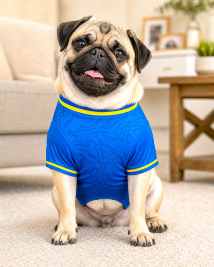 Mum-bark Indians – Customised IPL Cricket Dog Jersey | Personalised Pet Name
