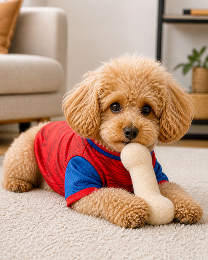 Pawjab Kings – Customised IPL Cricket Dog Jersey | Personalised Pet Name