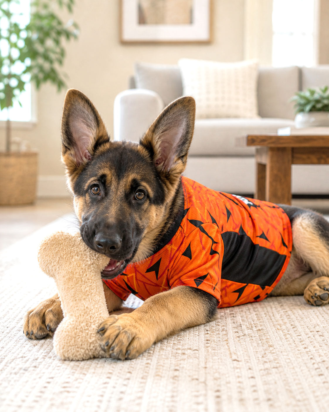 Sunrisers Hydrabark – Customised IPL Cricket Dog Jersey | Personalised Pet Name